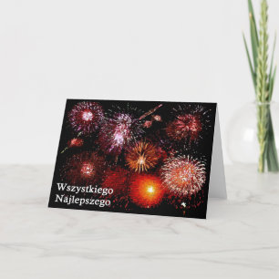 Carte Wszystkiego najlepszego / Joyeux anniversaire