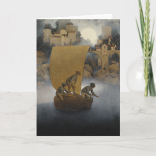 Carte Wynken, Blynken et Nod