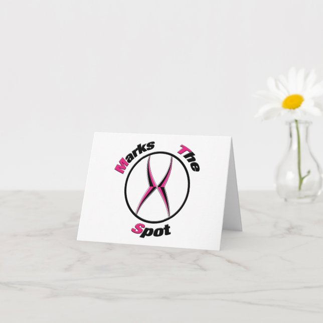 Carte X marque le point (Petite plante)