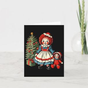 Carte X-mas Morning Joy & Toys Raggedy Ann Christmas