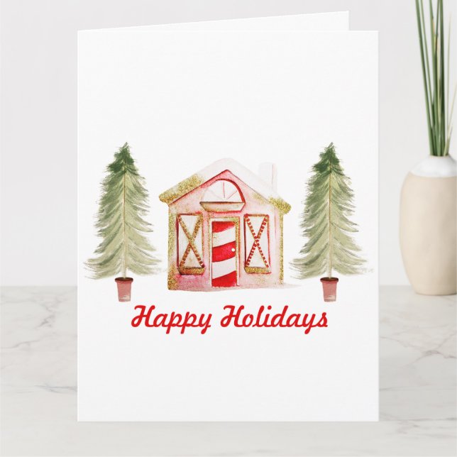 Carte XMAS Gnome Design 4 (Devant)