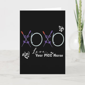 Carte Xoxo de votre infirmière Picc Saint-Valentin Spéci