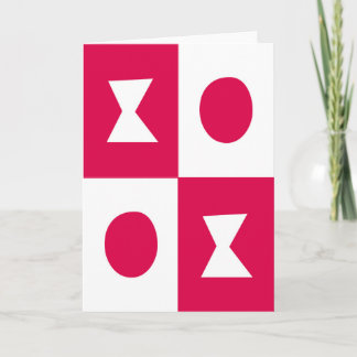 Carte XOXO Valentine