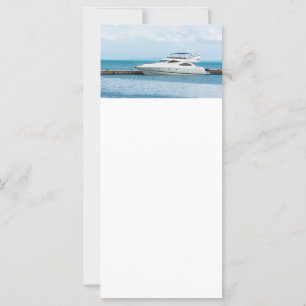 Carte Yacht à l'amarrage