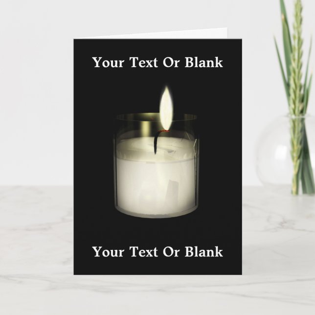 Carte Yahrzeit (Devant)