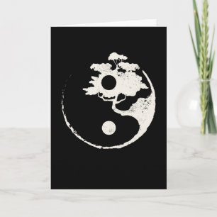 Carte Yang Bonsai Tree Enso Circle Zen
