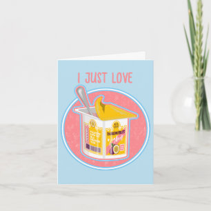 Carte Yaourt de Passionfruit