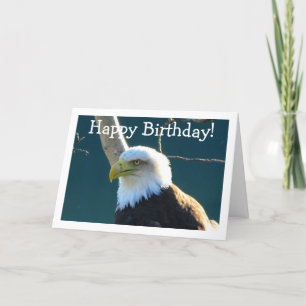 Carte Yeux d'aigle ; Joyeux anniversaire