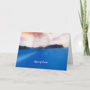 Carte Yeux d'amour