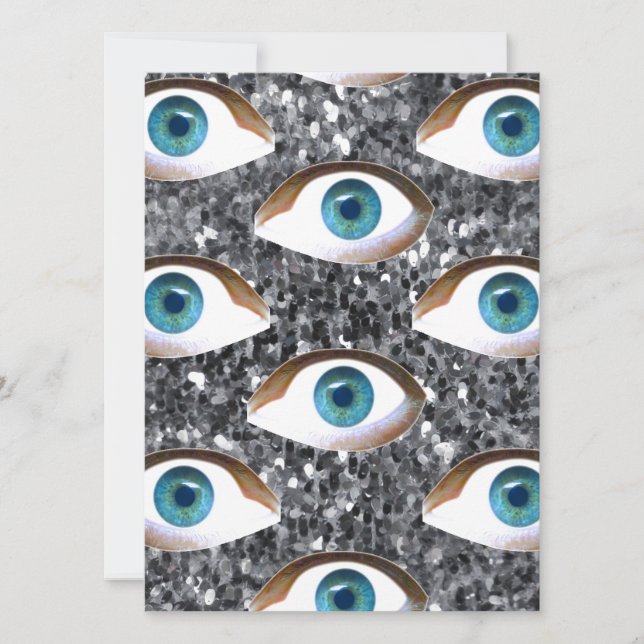 Carte yeux séchés (Devant)