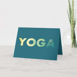 Carte Yoga Mandala Meditate, ajouter du texte