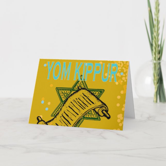 Carte Yom Kippour (Devant)