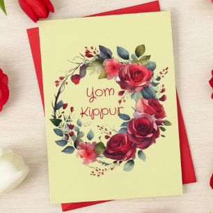 Carte Yom Kippour Chag Sameach