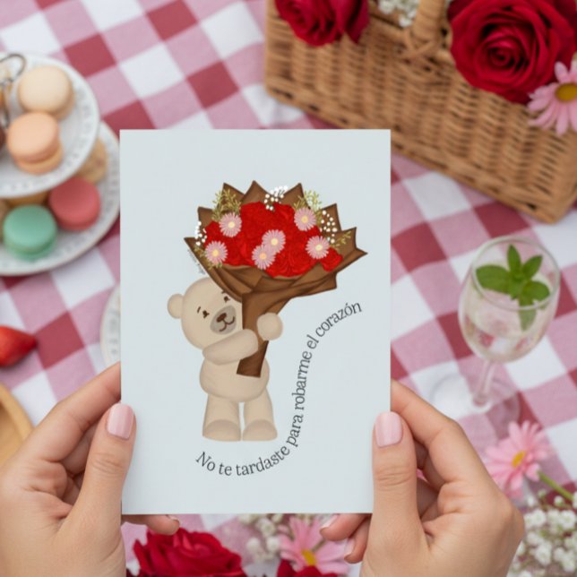 Carte You Stole My Corazon Valentine Card (Créateur téléchargé)