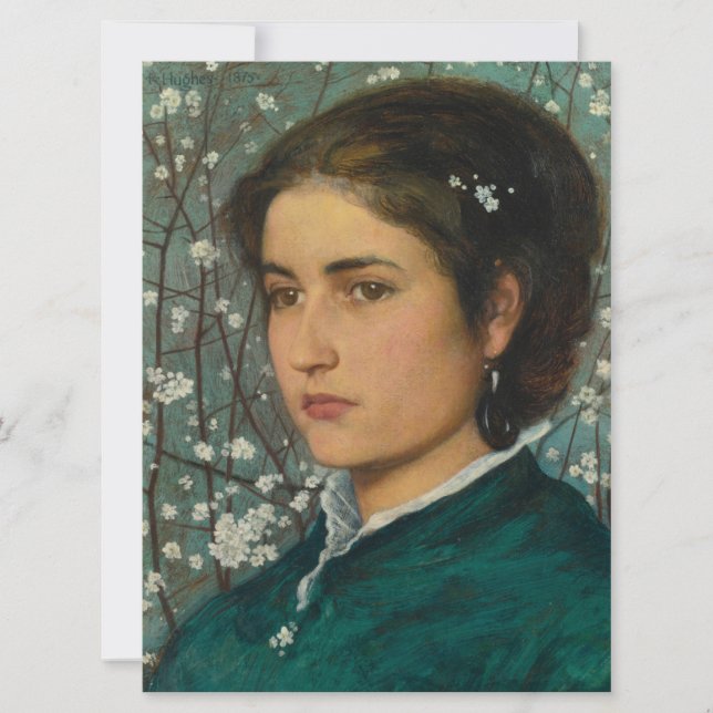 Carte Young Beauty (Elegant Woman) (Portrait féminin) (Devant)