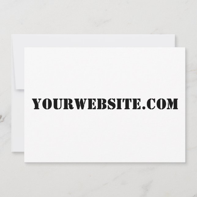 Carte YourWebSite.com (Devant)