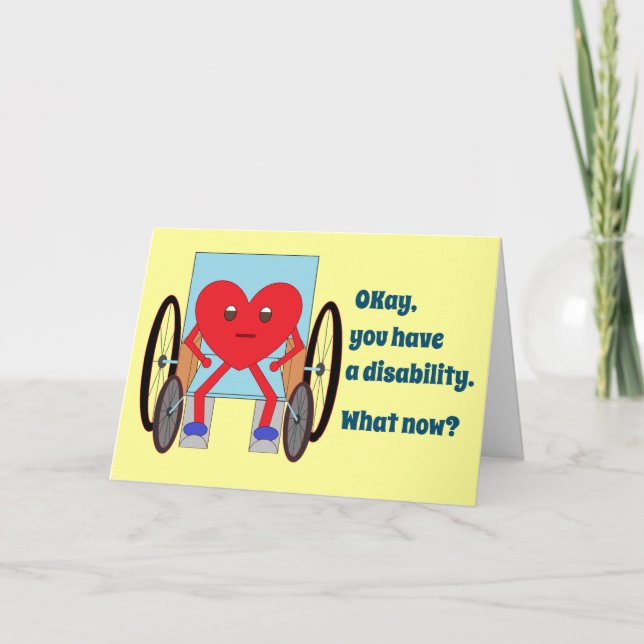 Carte You've Got a Lot of Heart:  Disability (Devant)