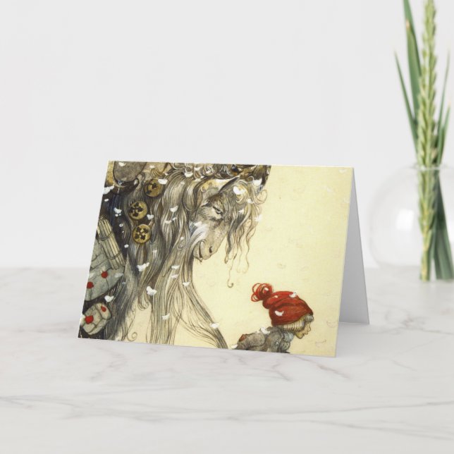 Carte Yule Goat John Bauer (Devant)