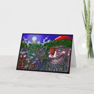 Carte Yuletide Approches ! -Carte de vœux