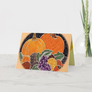 Carte Yummies bon thanksgiving