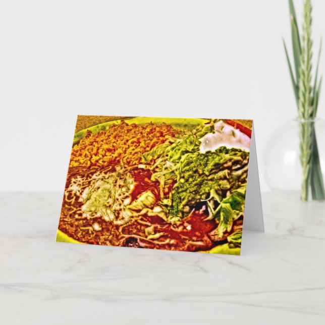 Carte Yummy Mexican Food (Devant)