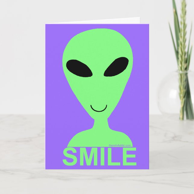 Carte Z Sourire C'est votre anniversaire Joyeux message  (Devant)