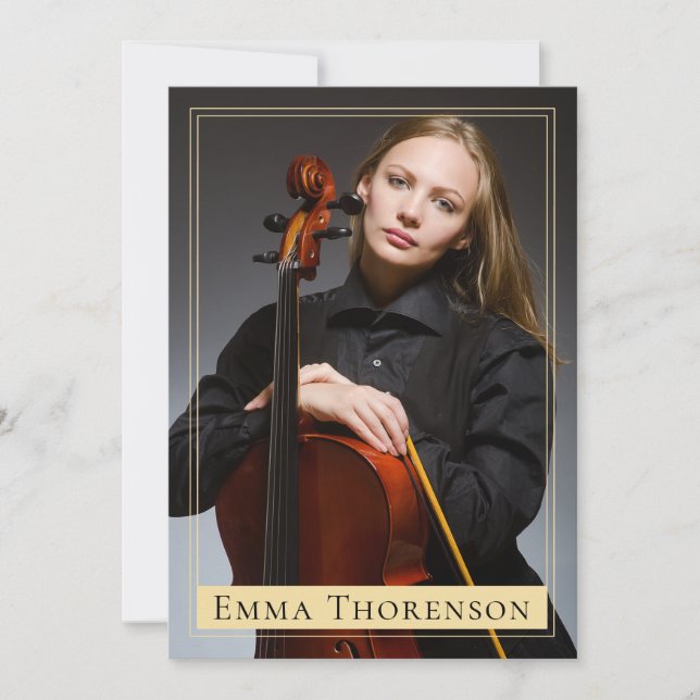 Carte Zed de l'acteur de modèle Promo Comp (Devant)