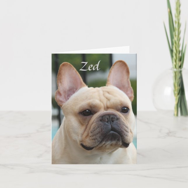 Carte Zed Note (Devant)