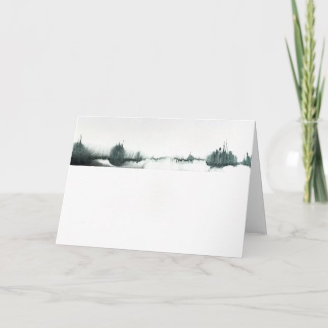 Carte Zen d'hiver (Devant)