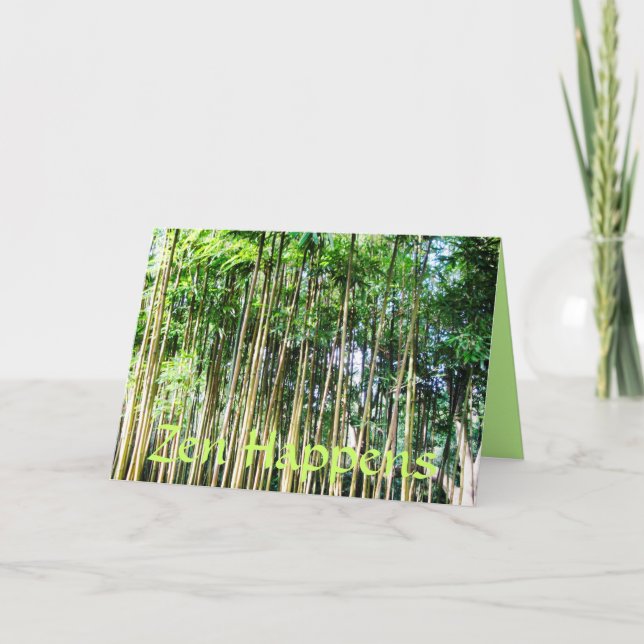 Carte Zen Happens (Devant)