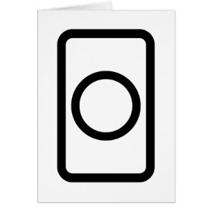 Carte Zener Carte cercle creux