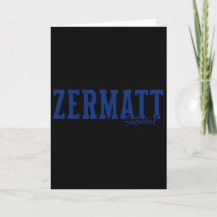 Carte Zermatt Suisse Alpes suisses Ski alpin Souve