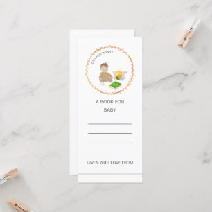 Carte Zig Zag Circle Douche côtière Baby Boy pour livres
