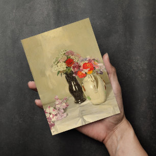 Carte Zinnias   William Nicholson