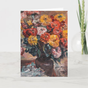 Carte Zinnien Lovis Corinth