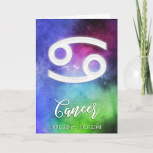 Carte Zodiac : Dates du cancer