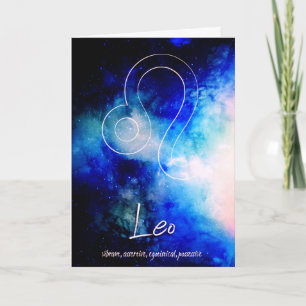 Carte Zodiac : Traits de Leo