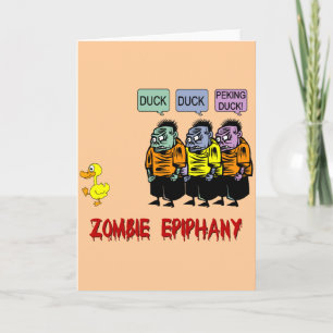 Carte Zombie Halloween