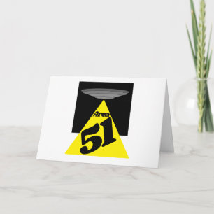 Carte Zone 51, OVNI