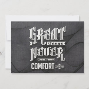 Carte Zones de confort - Citations Motivationnelles.