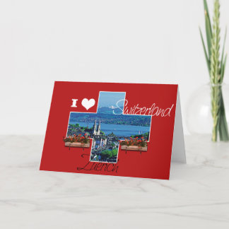 Carte Zuerich - Carte, Salutation