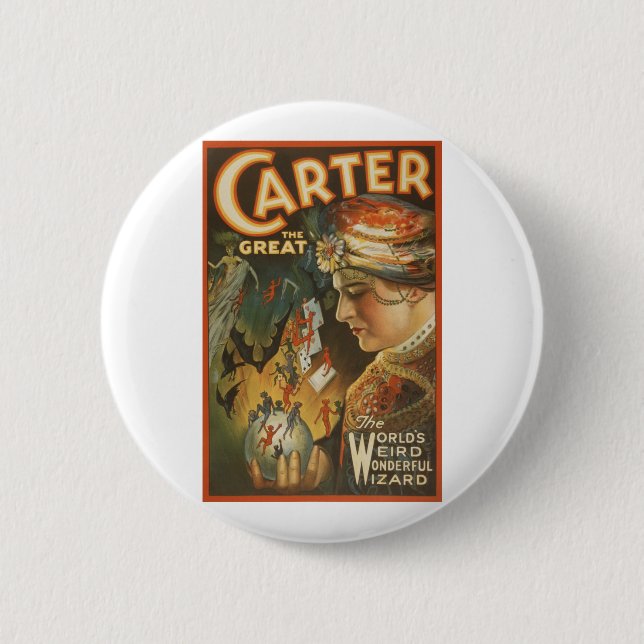 Carter das große - der sonderbare Zauberer der Button (Vorderseite)