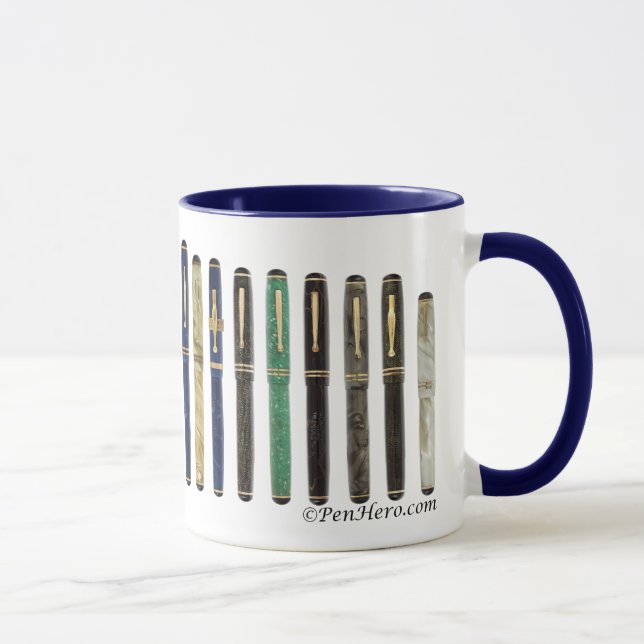 Carter Derby Fountain Pens Mug (Droite)