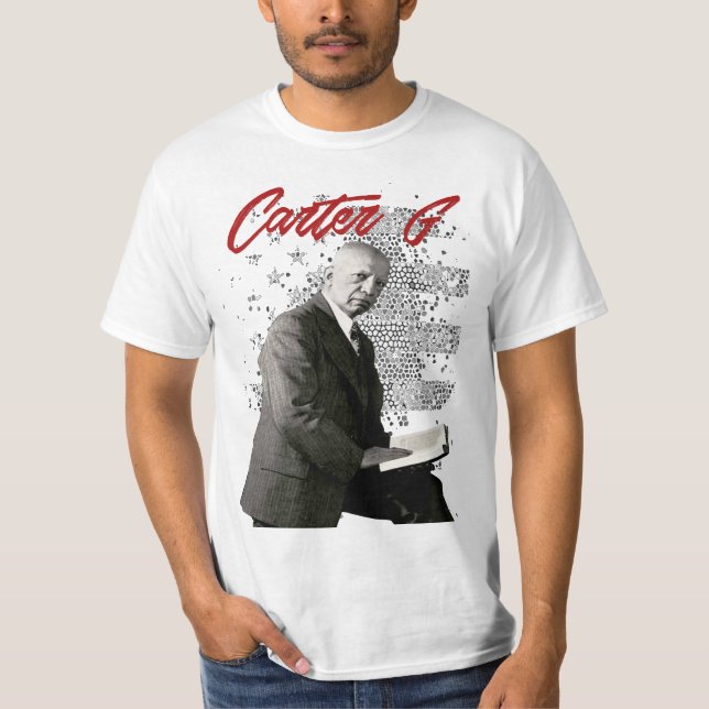 Carter G. Woodson The father of black history T-Shirt (Vorderseite)