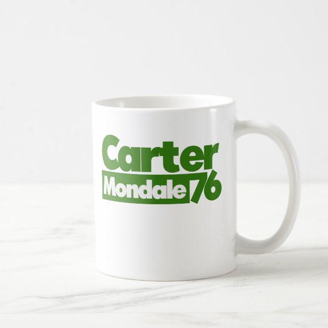 Carter Mondale 1976 Retro-Politik Kaffeetasse (Rechts)