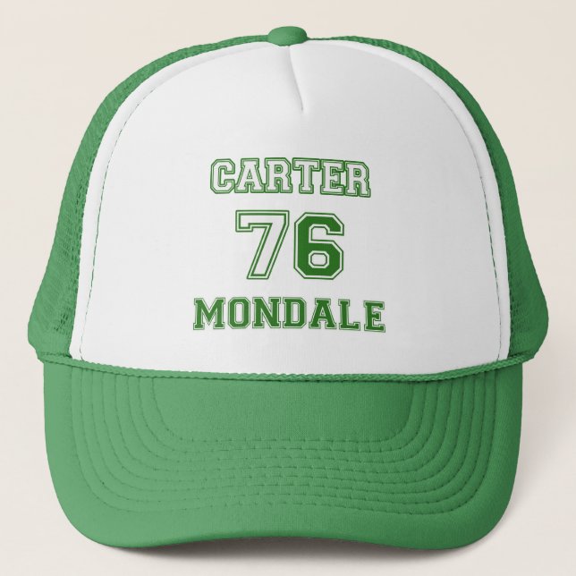 Carter - Mondale 76 Truckerkappe (Vorderseite)