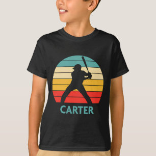 Carter Name Geschenk Personalisiertes Baseball T-S T-Shirt