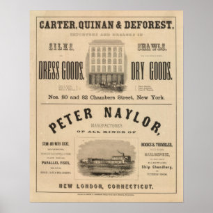 Carter, Quinan und Deforest Peter Naylor Poster