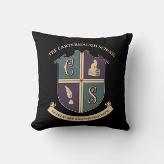 Carterhaugh-Schul-Logo-Wurfkissen Kissen