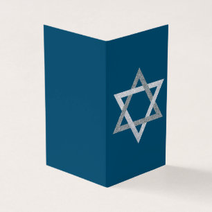 Cartes 25pk Star of David Hanoukka Parties scintil
